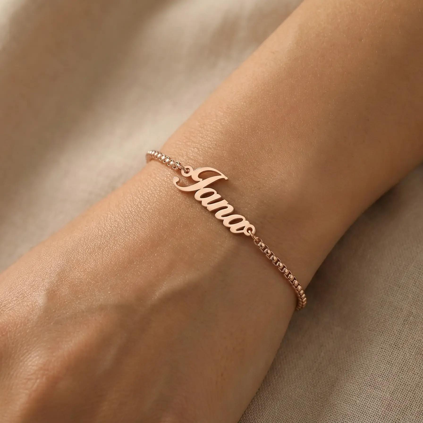 Bransoletka z imieniem na zamó – Personalized Name Box recenzja i cena