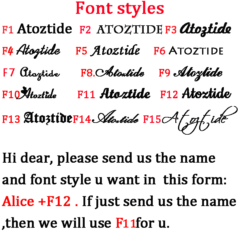 Atoztide niestandardowe 1-2 na – Personalized Name Box recenzja i cena