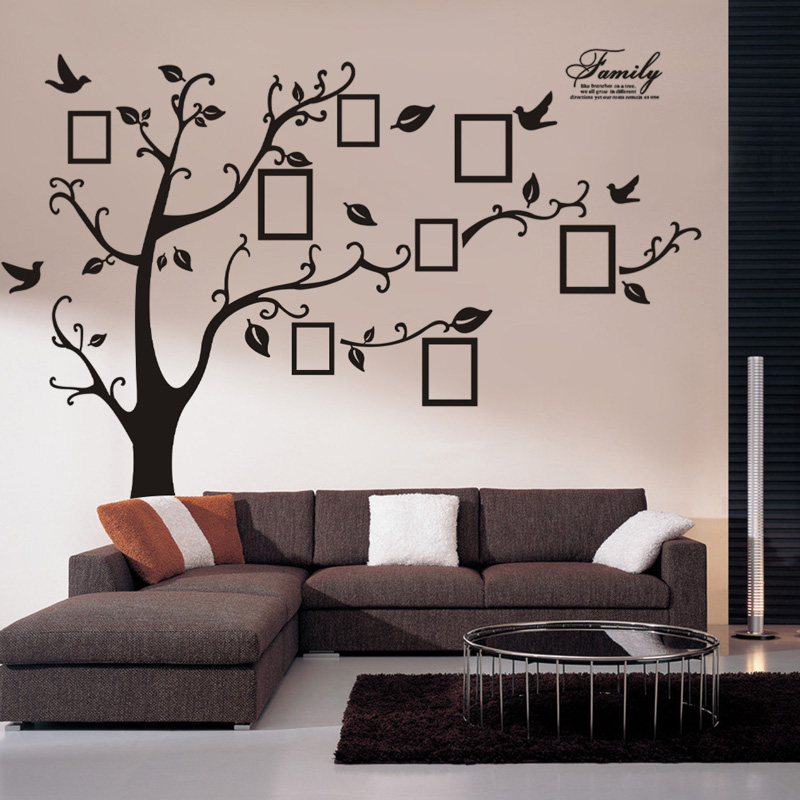 Duże naklejki ścienne z PVC w  – Family Tree Print recenzja i cena