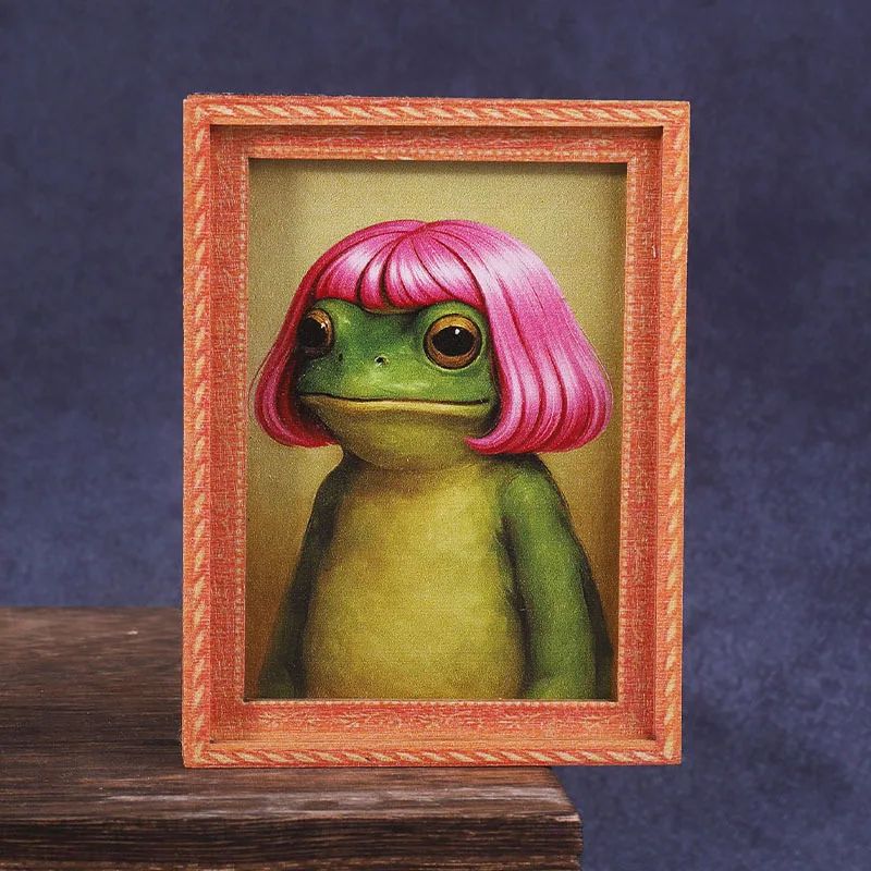 Mini Drewniana Ramka na Zdjęci – Engraved Wood Frame recenzja i cena