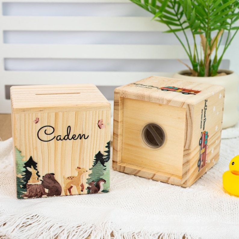 Personalizowana skarbonka dla  – Personalized Name Box recenzja i cena