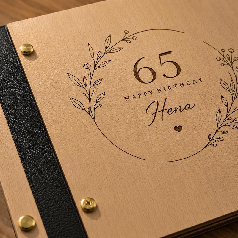 Spersonalizowany album na 50., – Custom Photo Book recenzja i cena