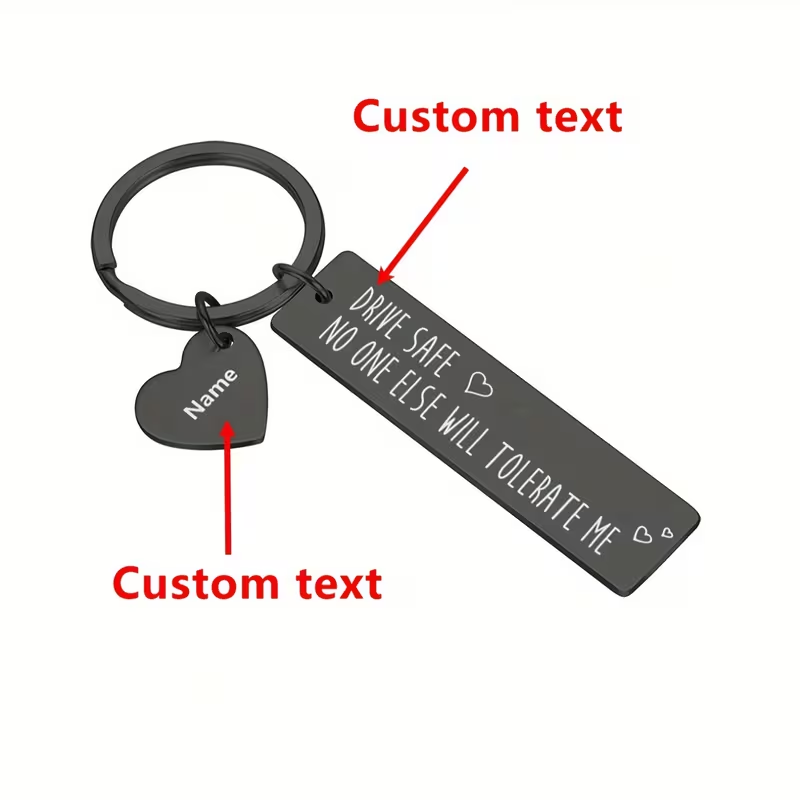 Spersonalizowany brelok z graw – Initial Ring Custom recenzja i cena